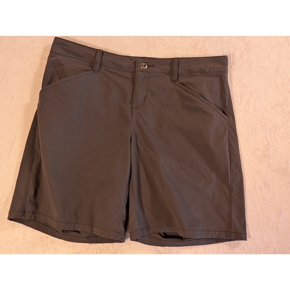 Patagonia Pants - Patagonia Quandary Women's Dark Gray Outdoor Hiking Shorts Size 4 Inseam 7 in